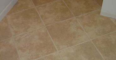 The completed floor tile