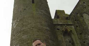 Yours truly at the Rock of Cashel.