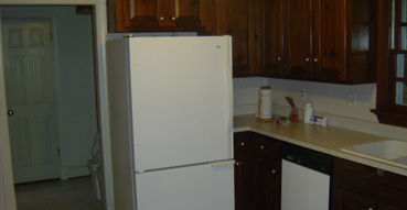 Fridge area before