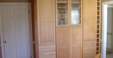 Finished pantry area