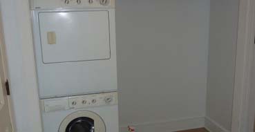 Washer and dryer reinstalled