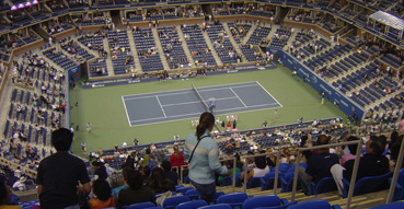 The crowds gather at the U.S. Open.