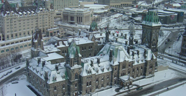 Cool looking building on Capital Square.