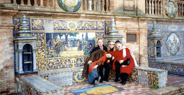 The Bilbaos act their age at the Plaza de Espaa.