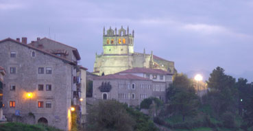 Castle in San Vicente de la Barquera.
