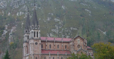 The Cathedral of Covadonga.