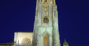 Cathedral in Oviedo.