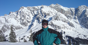 Skiing in Hochkönig.