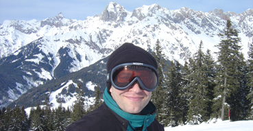 Beautiful mountains of Hochkönig.