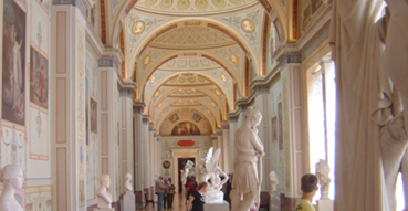 Long room in the Hermitage.