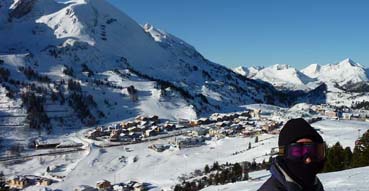 Sam at Obertauern.