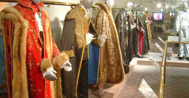Costumes in the Liberace Museum.