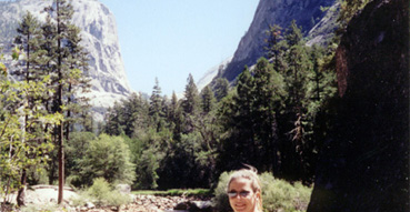 Mirror Lake and Half Dome.
